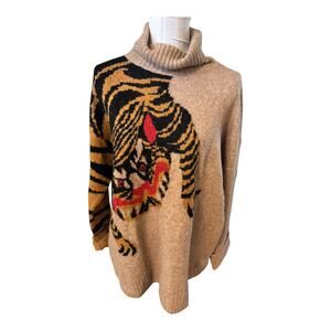 H&M Brown Turtleneck Sweater Size S